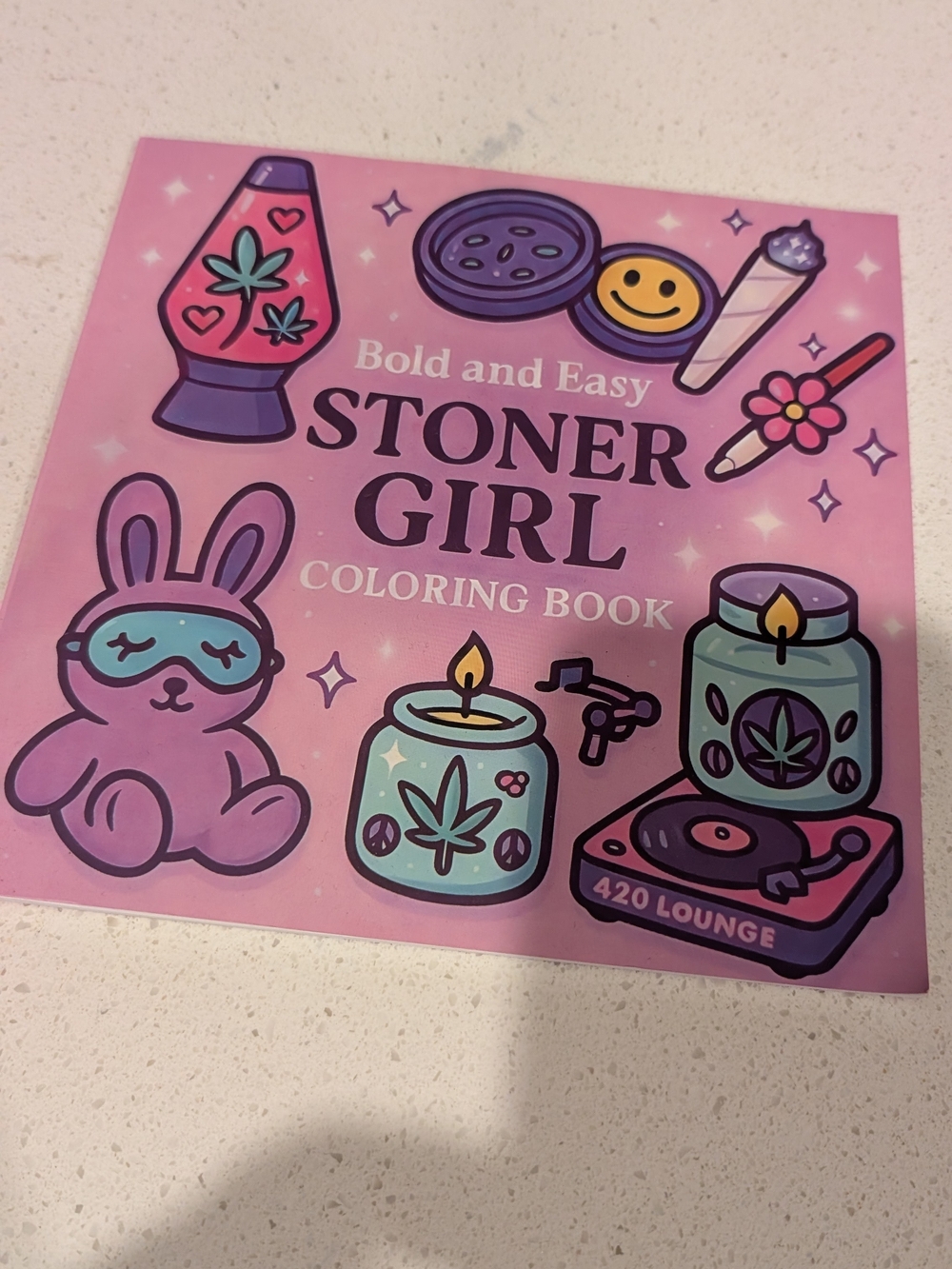 Stoner Girl Coloring Book